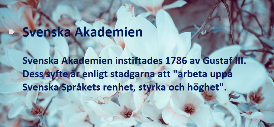 Sagan Om Andraspråket Feat. Svenska Akademin